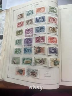 Scott International Album 1870s-1990s Thousands Of Stamps From Around The World