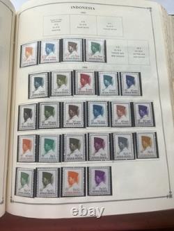 Scott International Album 1870s-1990s Thousands Of Stamps From Around The World