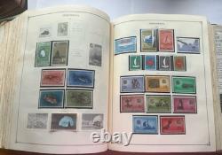 Scott International Album 1870s-1990s Thousands Of Stamps From Around The World