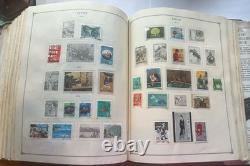 Scott International Album 1870s-1990s Thousands Of Stamps From Around The World
