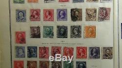 Scott International Browns stamp collection in 5 Vol. Albums'39 with6500 stamps