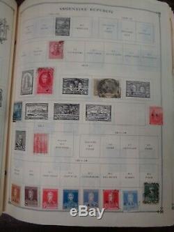 Scott International Jr. WW Album Collection 3,000 stamps1840-1940