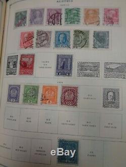 Scott International Part I 1840-1940 WW US Clean Album collection 3,000 stamps