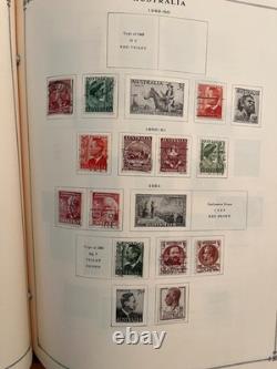 Scott International Worldwide Part III Stamp Album And Collection Of Stamps