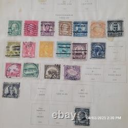 Scott Junior International Stamp Album 1924 Antique Stamps