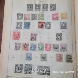 Scott Junior International Stamp Album 1924 Antique Stamps