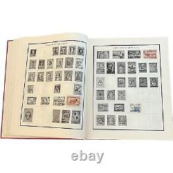 Scott Modern Postage Stamp Collection Hardcover Vintage 1946 Red Album #3