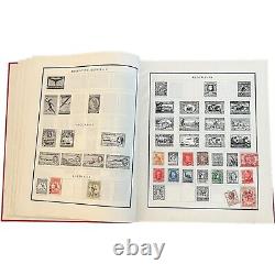 Scott Modern Postage Stamp Collection Hardcover Vintage 1946 Red Album #3