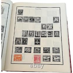 Scott Modern Postage Stamp Collection Hardcover Vintage 1946 Red Album #3