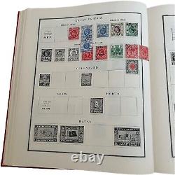 Scott Modern Postage Stamp Collection Hardcover Vintage 1946 Red Album #3