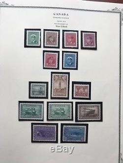 Scott National Album Canada Stamp Collection CV$2000, Postal Value $250