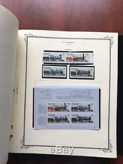 Scott National Album Canada Stamp Collection CV$2000, Postal Value $250