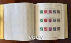 Scott National Hingeless Stamp Album with MNH Commemoratives from 1936-1975 Nice