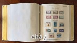 Scott National Hingeless Stamp Album with MNH Commemoratives from 1936-1975 Nice