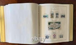 Scott National Hingeless Stamp Album with MNH Commemoratives from 1936-1975 Nice