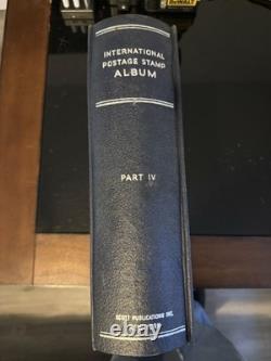 Scott Publications International Postage Stamp Album Part IV With Stamps