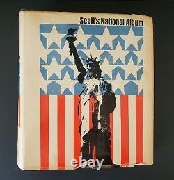 Scott US NATIONAL ALBUM Postal Stamp Collection to 1975 Mounted 900+ Stamps