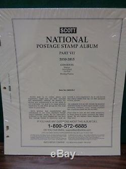 Scott US National 2010-2015 Supplement for Stamp Album collection pt. 7 #100NTL7