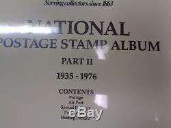 Scott US National Stamp album collection pages supplement 1935-1976 pt 2 100NTL2