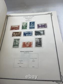 Scott's American Stamp Album 1847-1973 With Some Stamps Inside Various Assorted