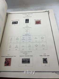 Scott's American Stamp Album 1847-1973 With Some Stamps Inside Various Assorted