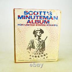 Scott's Minuteman Album US Stamp Collection, Rare Stamps, 1899-1970s