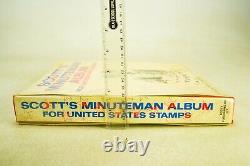 Scott's Minuteman Album US Stamp Collection, Rare Stamps, 1899-1970s