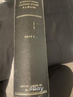 Scotts International Stamp Album, Vol I Thousands Of Stamps, Over $100,000 Value
