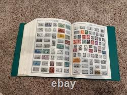 Senior Statesman World Stamp Album and Collection of 100s of Worldwide Stamps