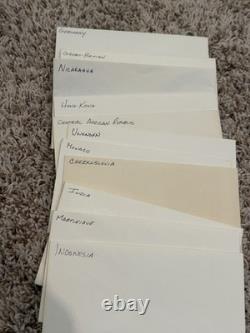 Senior Statesman World Stamp Album and Collection of 100s of Worldwide Stamps