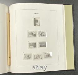 Set Of 2 Davo Stamp Album With Dust Cover With Pages