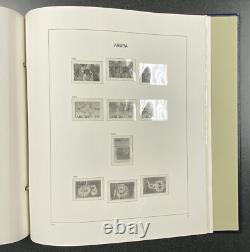 Set Of 2 Davo Stamp Album With Dust Cover With Pages