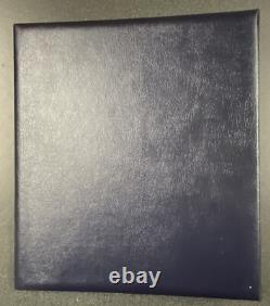 Set Of 2 Davo Stamp Album With Dust Cover With Pages