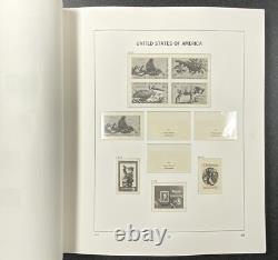 Set Of 2 Davo Stamp Album With Dust Cover With Pages