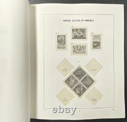 Set Of 2 Davo Stamp Album With Dust Cover With Pages