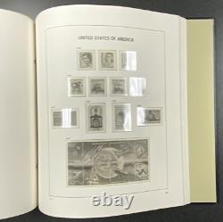 Set Of 2 Davo Stamp Album With Dust Cover With Pages