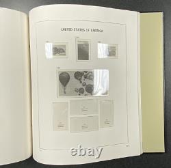 Set Of 2 Davo Stamp Album With Dust Cover With Pages