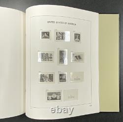 Set Of 2 Davo Stamp Album With Dust Cover With Pages