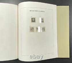 Set Of 2 Davo Stamp Album With Dust Cover With Pages