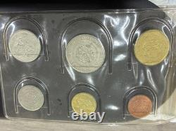 Singapore Malaysia Coin & Stamp Collection Album Set Unused Vintage