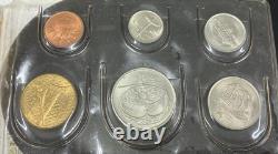 Singapore Malaysia Coin & Stamp Collection Album Set Unused Vintage