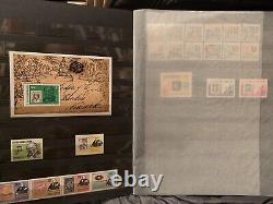Sir rowland hill stamps collection mint very good condition with album