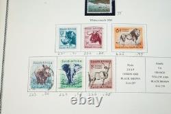 South Africa 1870s-1995 Collection Of 1,800+ Stamps Mint & Used In Scott Album