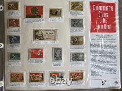 Soviet Union Stamp Collection Album 1968-1991 MNH 50 Pages Russia USSR Stamps