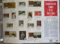 Soviet Union Stamp Collection Album 1968-1991 MNH 50 Pages Russia USSR Stamps