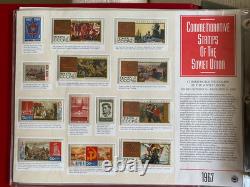 Soviet Union Stamp Collection Album 1968-1991 MNH 50 Pages Russia USSR Stamps