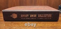 Soviet Union stamp lot collection in Album 1976-1991, 130 Pages