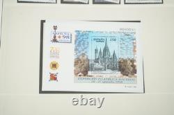 Spain 1997-2000 Collection Of 170 Stamps & 25 Souvenir Sheets In Lindner Album