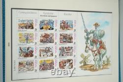 Spain 1997-2000 Collection Of 170 Stamps & 25 Souvenir Sheets In Lindner Album