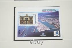 Spain 2006-2007 Collection 145+ Mint Never Hinged Stamps Stored In Lindner Album